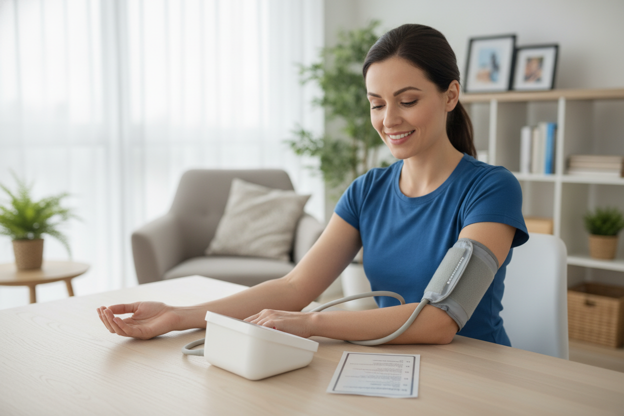 Leia mais sobre o artigo Passo a Passo Infalível Para Medir a Pressão com Aparelho Digital em Casa: Evite Erros Críticos que Geram Falsos Diagnósticos Perigosos